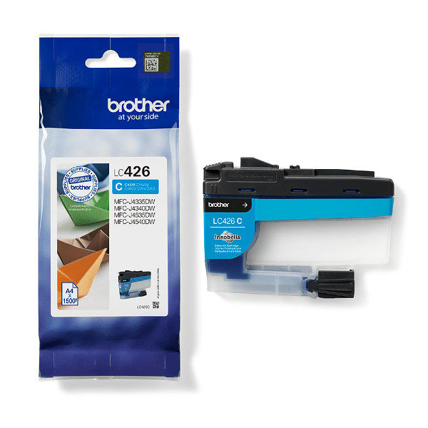 Brother LC426 cartouche d'encre Cyan authentique (TVA incluse)
