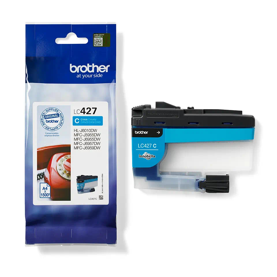 Brother LC427 cartouche d'encre Cyan authentique (TVA incluse)
