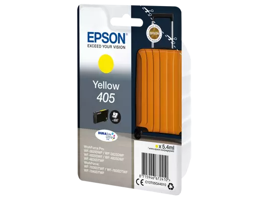 Epson 405 cartouche d'encre Jaune authentique (TVA incluse)