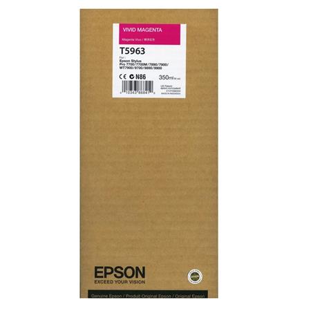 Epson T5963 cartouche d'encre Magenta Vif authentique (TVA incluse)