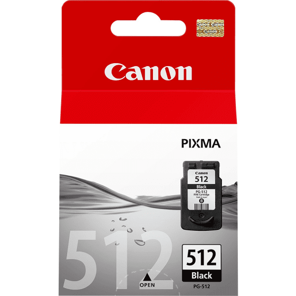 Canon PG-512 Cartouche d'encre Noire authentique (TVA incluse)
