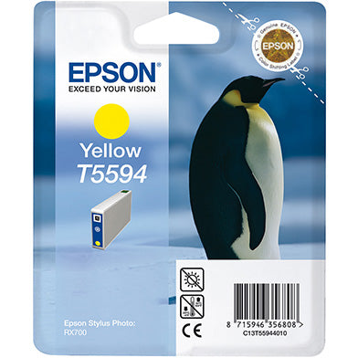 Epson T5594 cartouche d'encre Jaune authentique (TVA incluse)