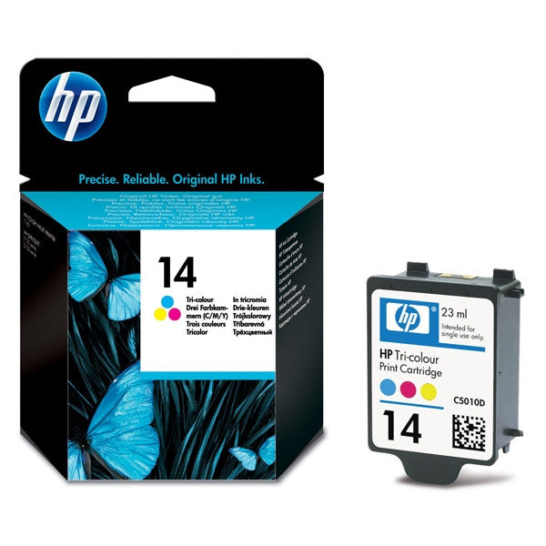 HP 14 cartouche d'encre couleur authentique C5010DE (TVA incluse)