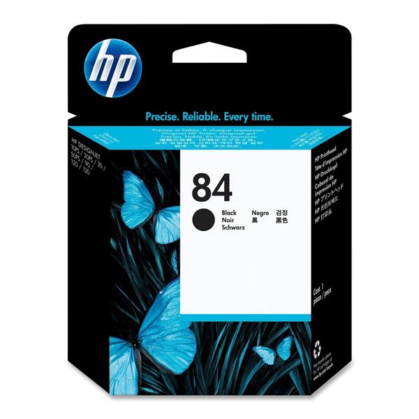 HP 84 Tête d'impression Noire authentique C5019A (TVA incluse)