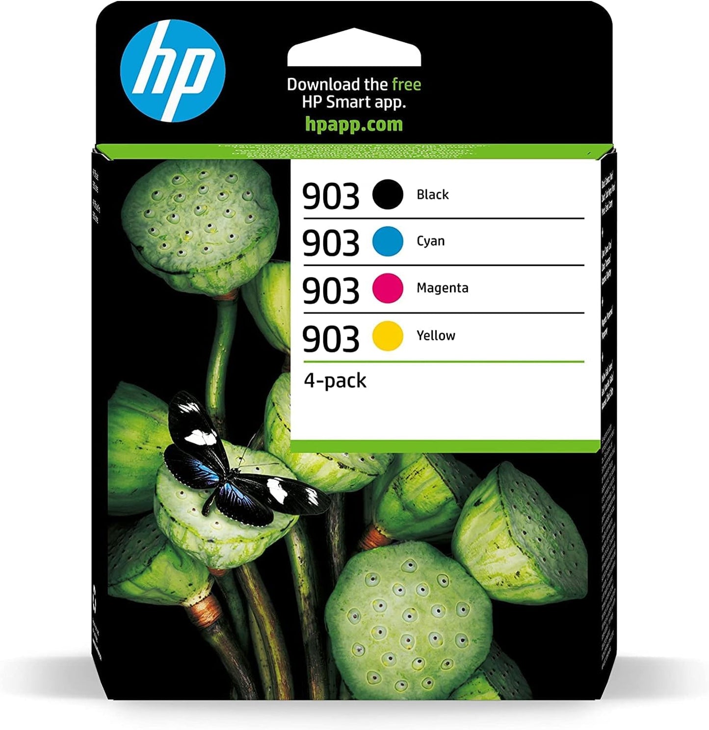 HP 903 6ZC73AE multipack noire, cyan, magenta et jaune cartouche d'encre (TVA incluse)