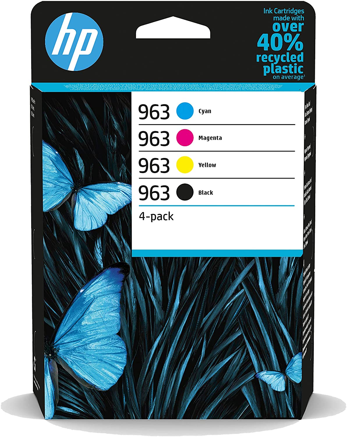 HP 963 cartouche d'encre Noire/Cyan/Magenta/Jaune authentique 6ZC70AE (TVA incluse)