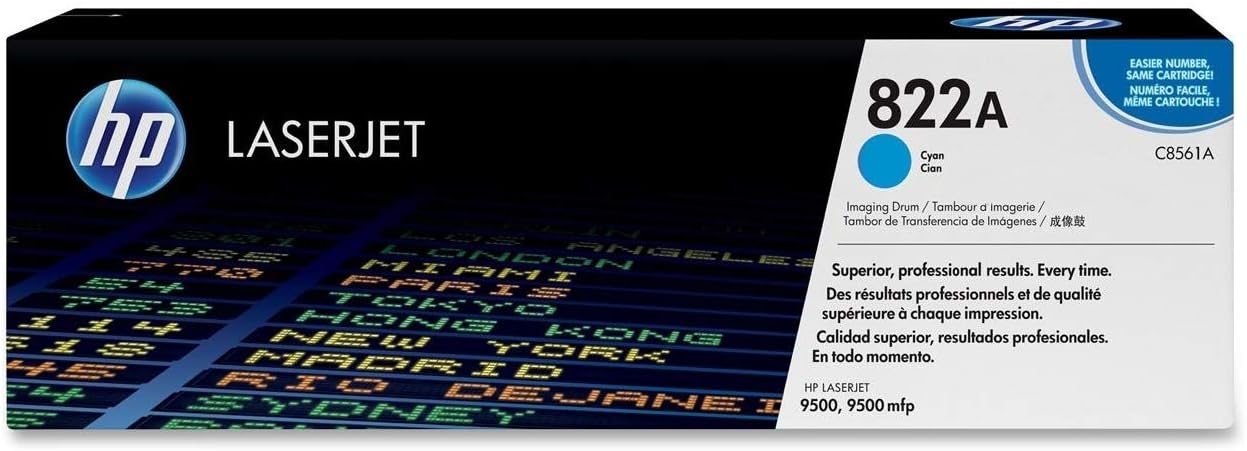 HP C8561A (822A) Tambour Cyan authentique (TVA incluse)