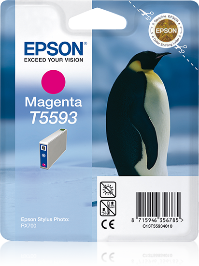 Epson T5593 cartouche d'encre Magenta authentique (TVA incluse)