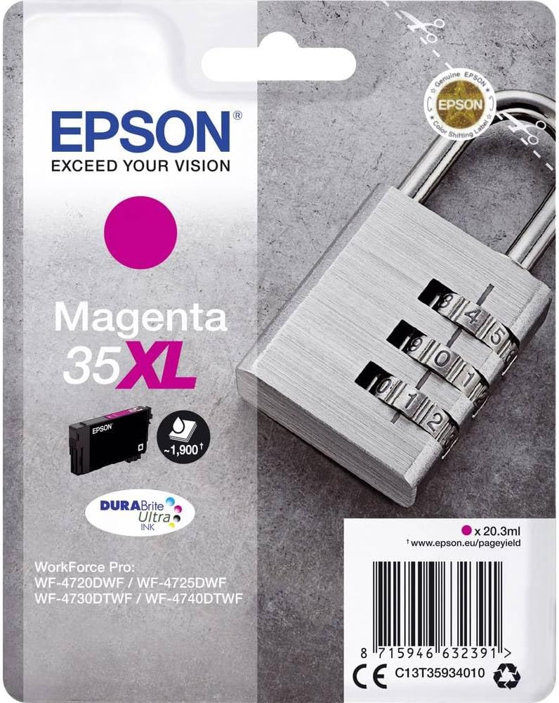 Epson 35XL Magenta Cartouche d'encre C13T35934010 (TVA incluse)