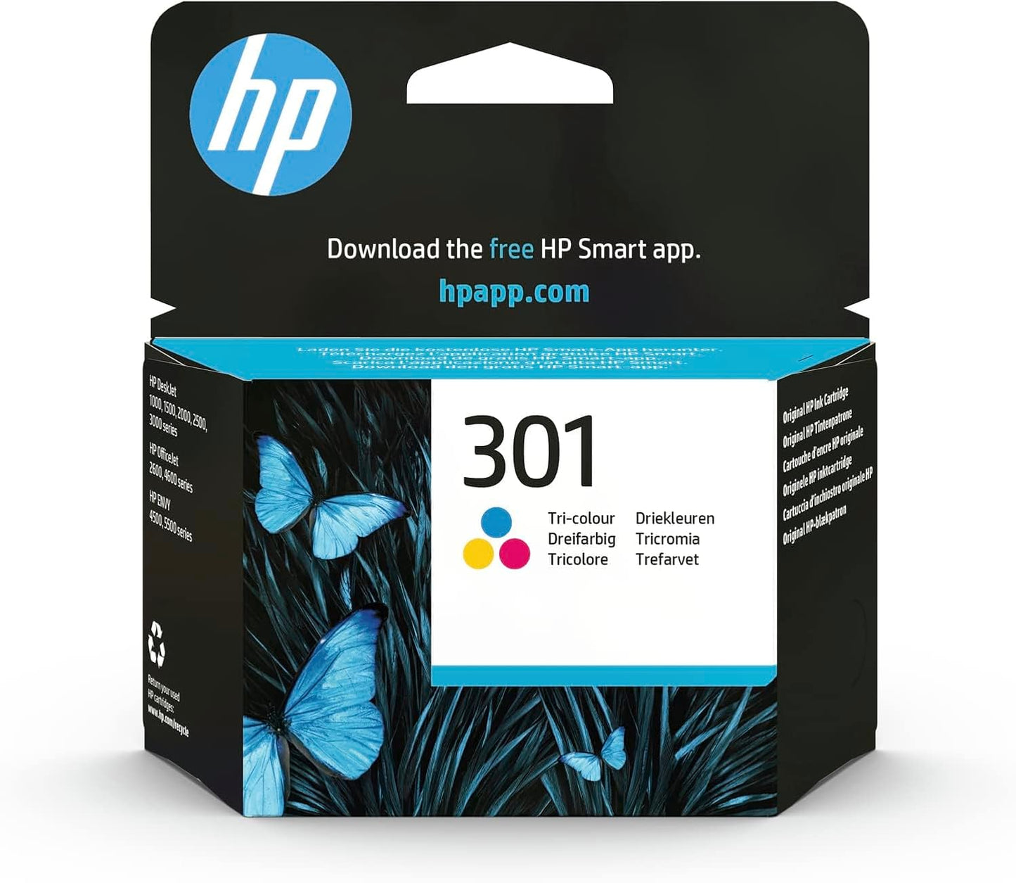 HP 301 CH562EE cartouche d'encre tricolore (TVA incluse)