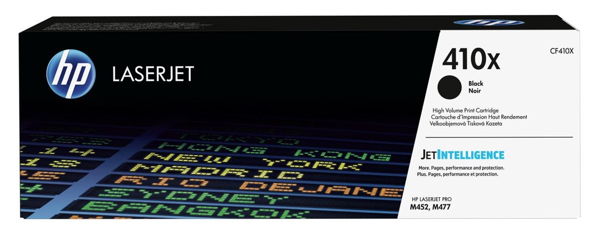 HP CF410X (410X) Cartouche de toner Noir authentique (TVA incluse)