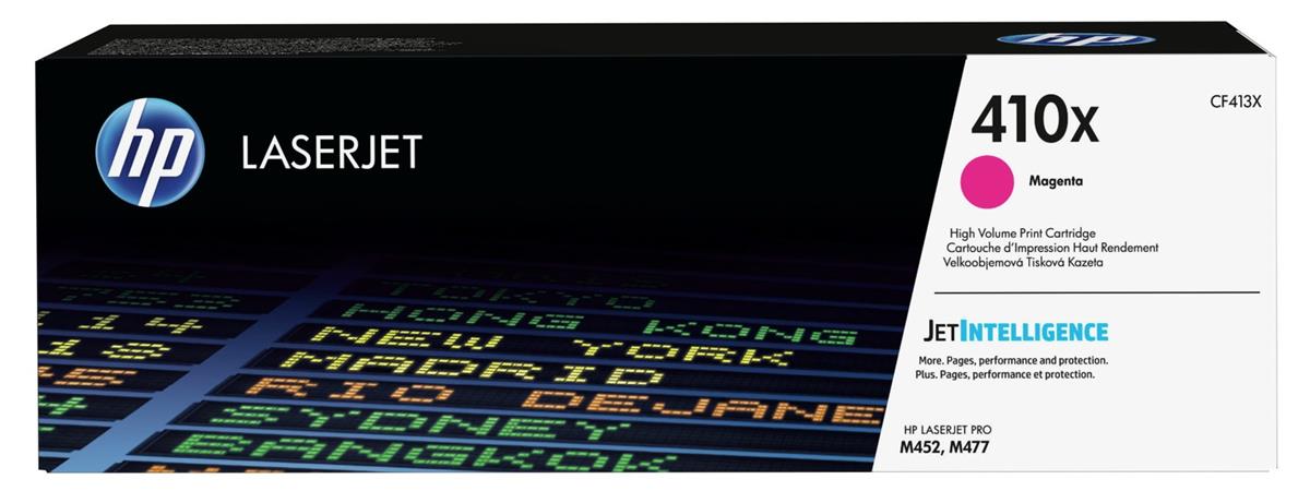 HP CF413X (410X) Cartouche de toner Magenta authentique (TVA incluse)