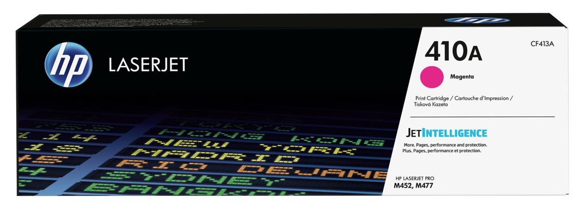 HP CF413A (410A) Cartouche de toner Magenta authentique (TVA incluse)