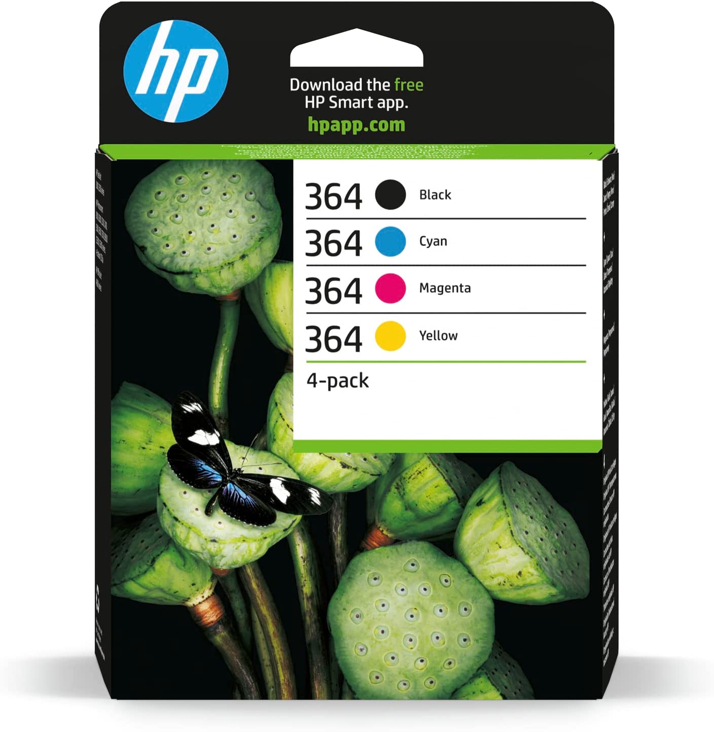 Cartouche D'encre HP 364 Photo Noir – Authentique, Neuve Sous Blister