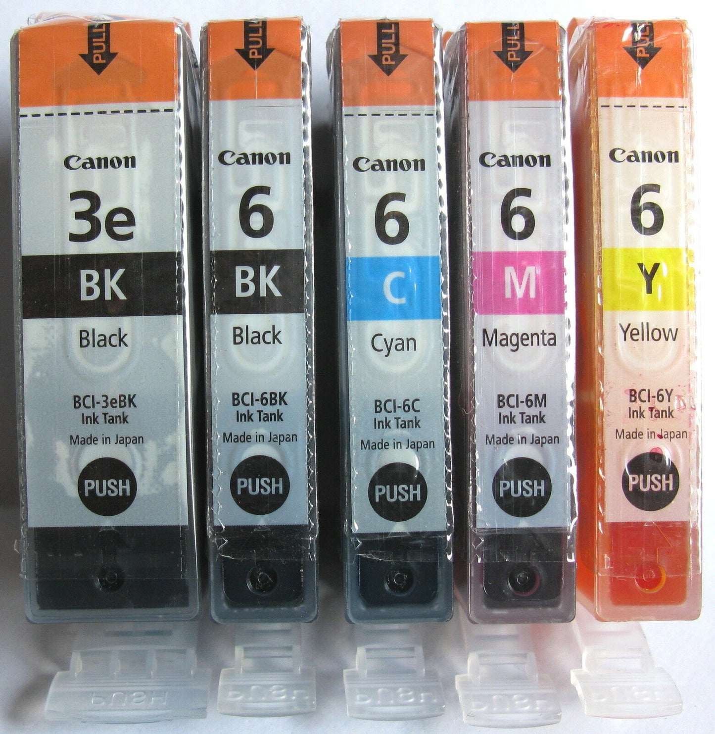 Canon BCI3eBK BCI-6B/C/M/Y Noir Cyan Magenta Jaune Cartouche d'encre (TVA incluse)