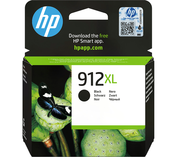 HP 912XL cartouche d'encre Noire authentique 3YL84AE (TVA incluse)