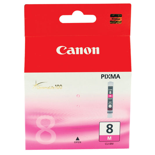 Canon CLI-8 Cartouche d'encre Magenta authentique (TVA incluse)