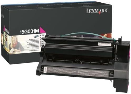 Lexmark 15G031M Cartouche de toner Magenta authentique (TVA incluse)