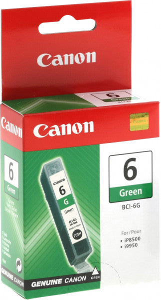 Canon BCI-6G cartouche d'encre Vert authentique (TVA incluse)