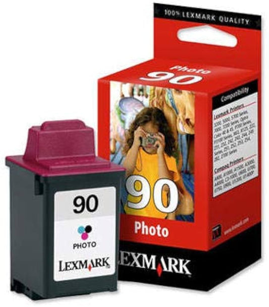 Lexmark 90 Photo cartouche d'encre authentique (TVA incluse)