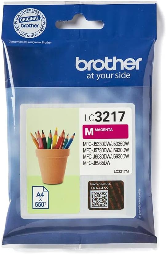 Brother LC3217M cartouche d'encre Magenta authentique (TVA incluse)