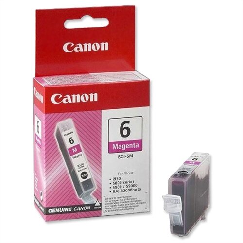 Canon BCI-6PM cartouche d'encre Photo Magenta authentique (TVA incluse)