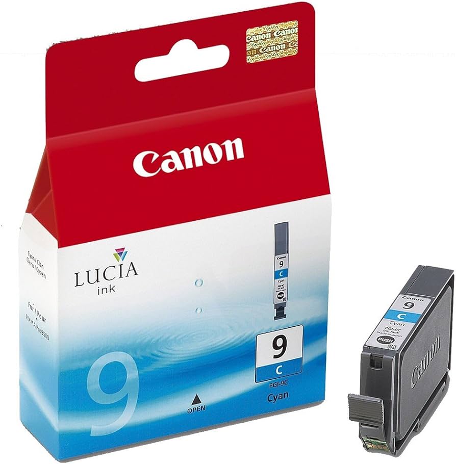 Canon PGI-9 Cartouche d'encre Cyan authentique (TVA incluse)