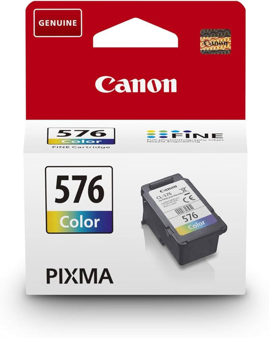 Canon CL-576 cartouche d'encre Tricolore authentique (TVA incluse)