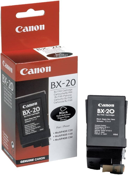 Canon BX-20 cartouche d'encre Noire authentique (TVA incluse)