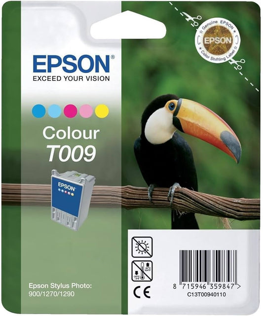 Epson T009 cartouche d'encre Couleur authentique C13T00940110 (TVA incluse)