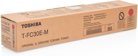 Toshiba T-FC30E-M (6AJ00000097) Cartouche de toner Magenta authentique (TVA incluse)