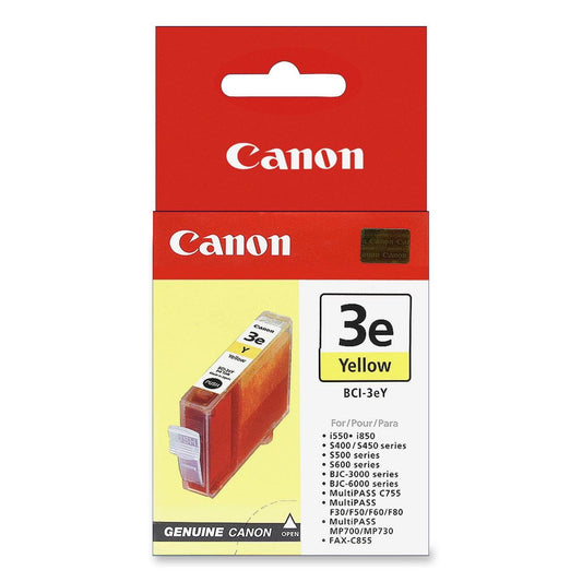 Canon BCI-3e cartouche d'encre Jaune authentique (TVA incluse)