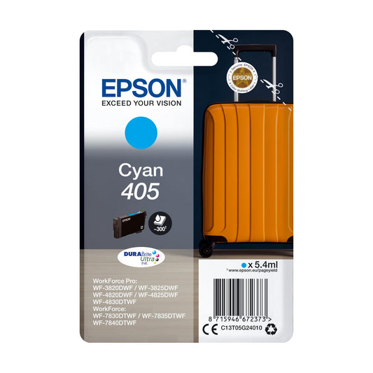 Epson 405 cartouche d'encre Cyan authentique (TVA incluse)