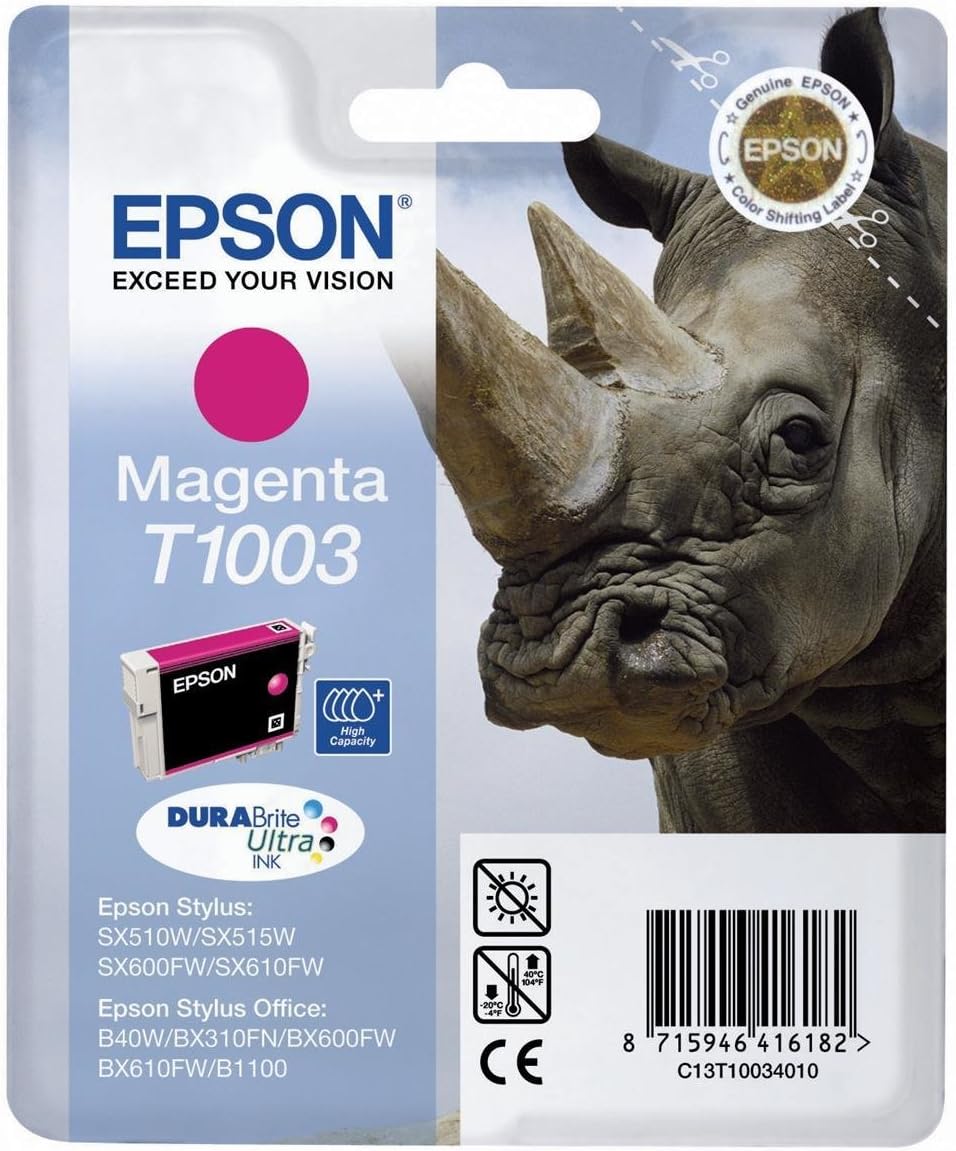 Epson T1003 cartouche d'encre Magenta authentique C13T10034010 (TVA incluse)