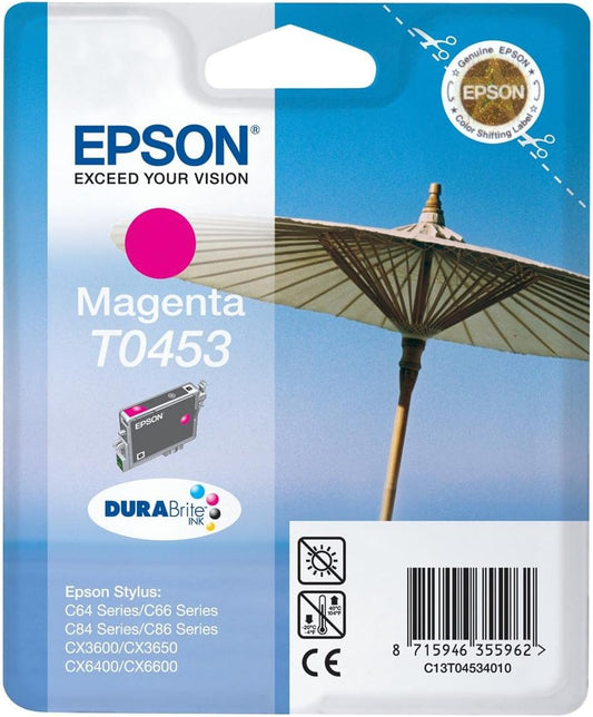 Epson T0453 cartouche d'encre Magenta authentique C13T04534010 (TVA incluse)