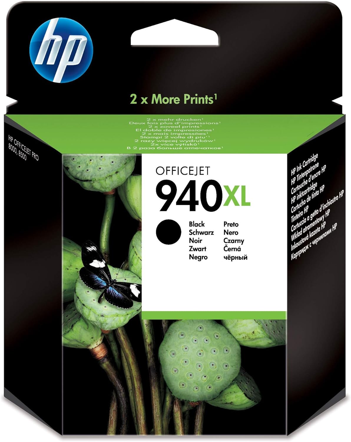 HP 940XL cartouche d'encre Noire authentique C4906AE (TVA incluse)