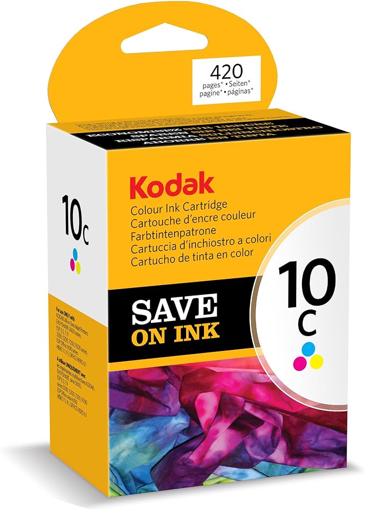 Kodak 10C cartouche d'encre Couleur authentique (TVA incluse)