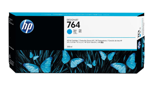 HP 764 cartouche d'encre Cyan authentique C1Q13A (TVA incluse)