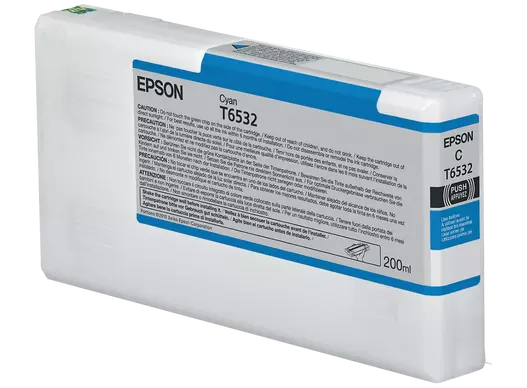 Epson T6532 cartouche d'encre Cyan authentique (TVA incluse)