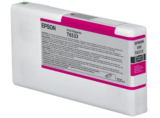 Epson T6533 cartouche d'encre Magenta Vif authentique (TVA incluse)