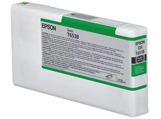 Epson T653B cartouche d'encre Vert authentique (TVA incluse)