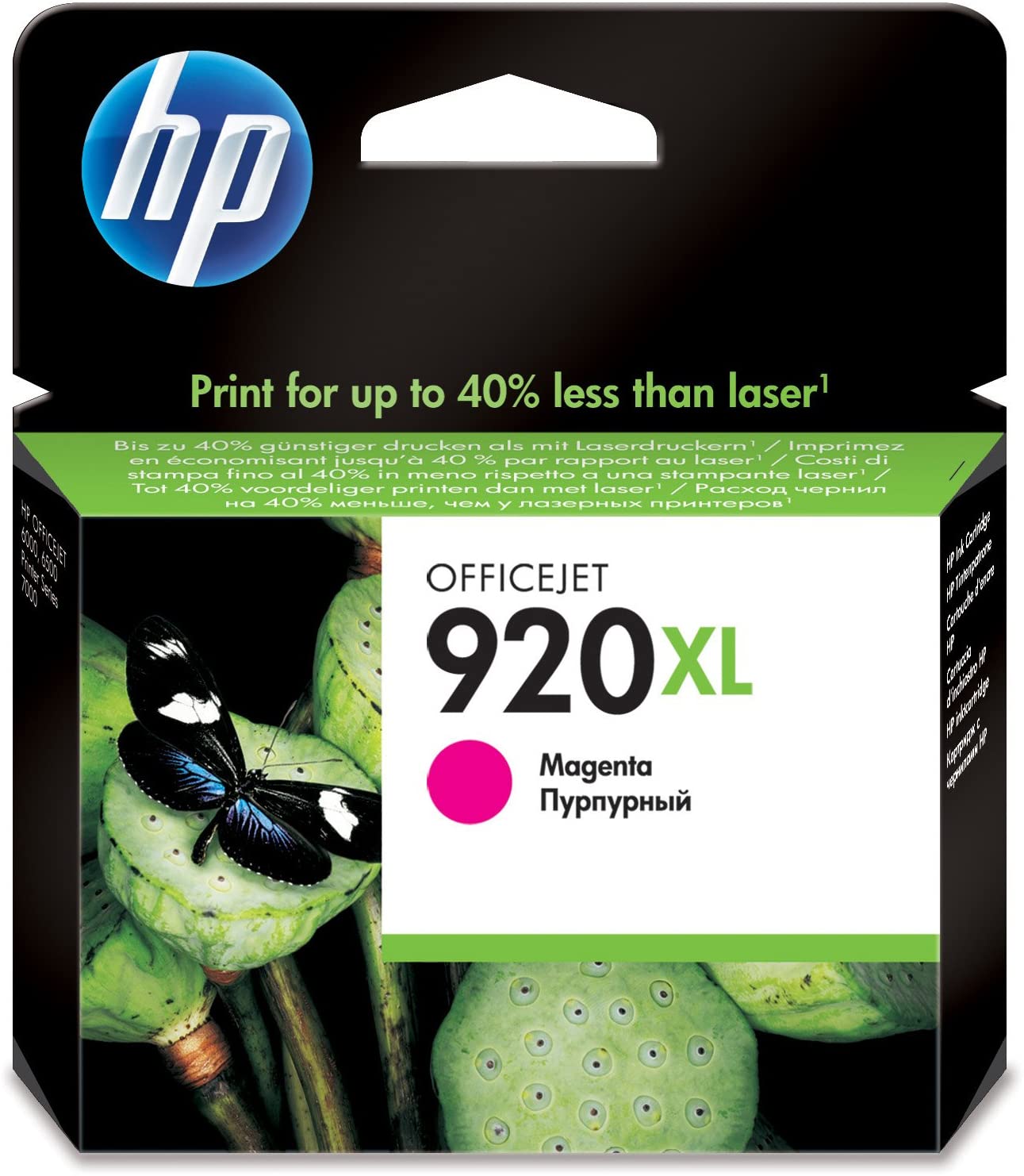 HP 920XL cartouche d'encre Magenta authentique CD973AE (TVA incluse)