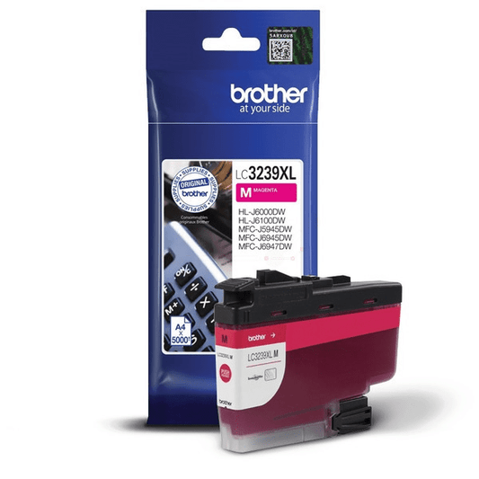 Brother LC3239XL cartouche d'encre Cyan authentique (TVA incluse)