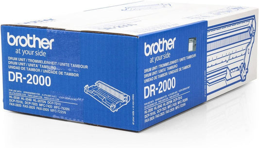 Brother DR2000 drum unit authentique (TVA incluse)