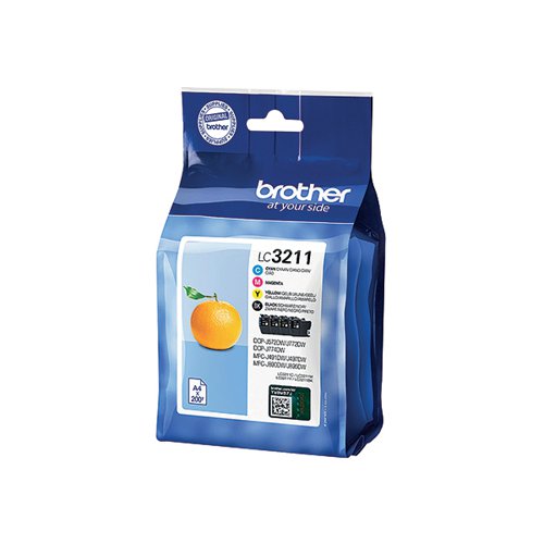 Brother LC3211 Multipack cartouche d'encre CMYK authentique (TVA incluse)