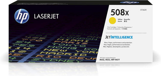 HP CF362X (508X) Cartouche de toner Jaune authentique (TVA incluse)