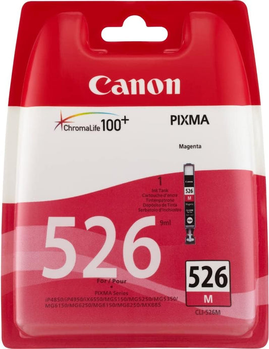 Canon CLI-526M Magenta Cartouche d'encre (TVA incluse)