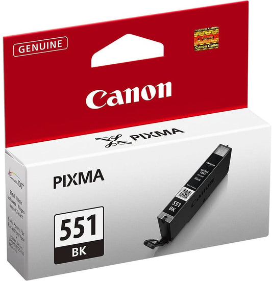 Canon CLI-551 cartouche d'encre Noire authentique (TVA incluse)