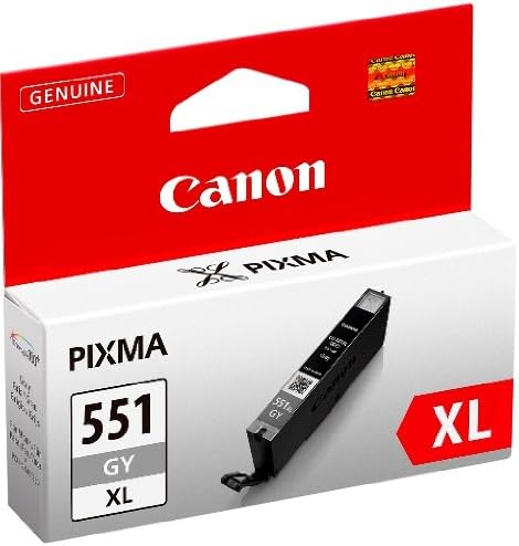 Canon CLI-551XL GY Gris, cartouche d'encre authentique - (TVA incluse)