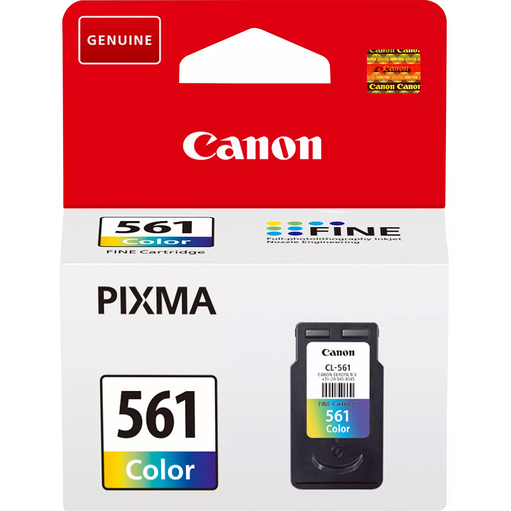 Canon CL-561 cartouche d'encre Tricolore authentique (TVA incluse)